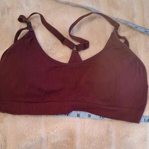 Modern Eternity Deep Red Sports/Nursing Bra